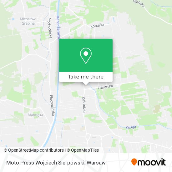 Moto Press Wojciech Sierpowski map