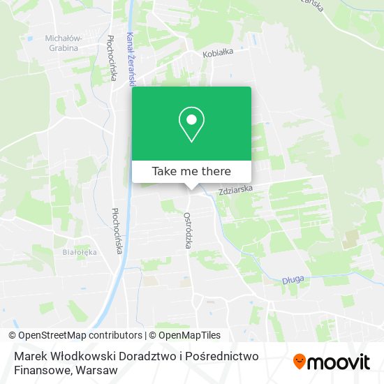 Marek Włodkowski Doradztwo i Pośrednictwo Finansowe map