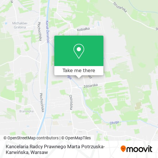 Kancelaria Radcy Prawnego Marta Potrzuska-Karwińska map