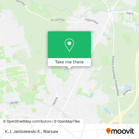 Карта K.J. Janiszewski K.