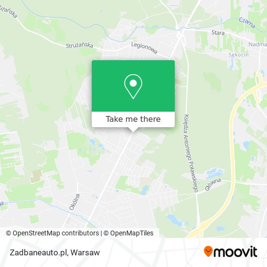 Zadbaneauto.pl map