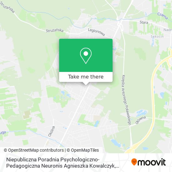 Niepubliczna Poradnia Psychologiczno-Pedagogiczna Neuronis Agnieszka Kowalczyk map