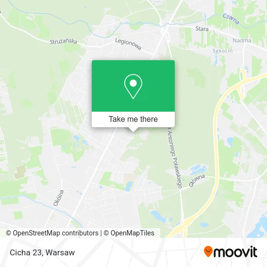 Cicha 23 map