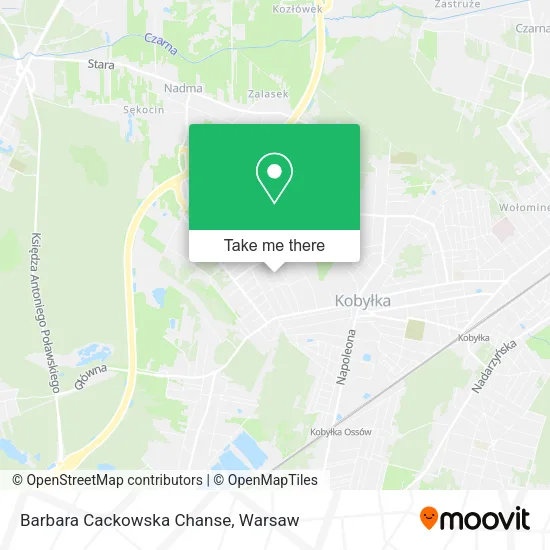 Barbara Cackowska Chanse map