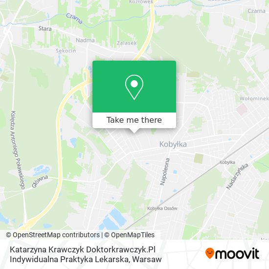 Katarzyna Krawczyk Doktorkrawczyk.Pl Indywidualna Praktyka Lekarska map