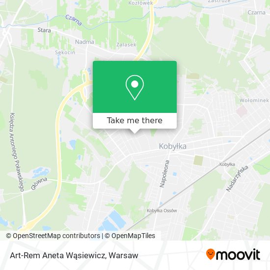 Art-Rem Aneta Wąsiewicz map