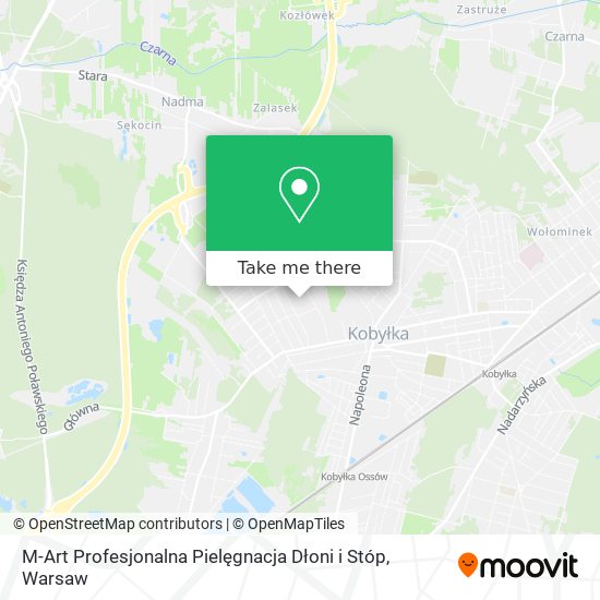 M-Art Profesjonalna Pielęgnacja Dłoni i Stóp map