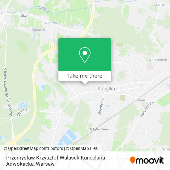 Przemysław Krzysztof Walasek Kancelaria Adwokacka map