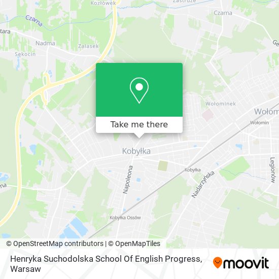 Карта Henryka Suchodolska School Of English Progress