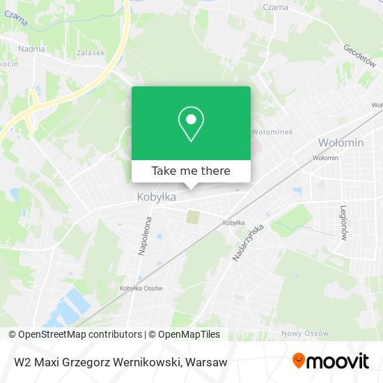 W2 Maxi Grzegorz Wernikowski map