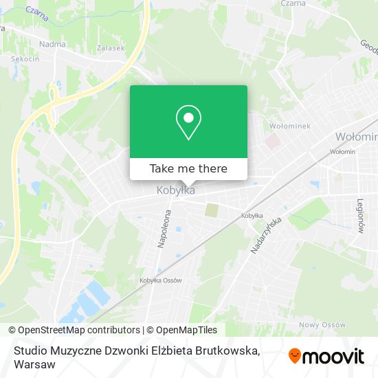 Studio Muzyczne Dzwonki Elżbieta Brutkowska map