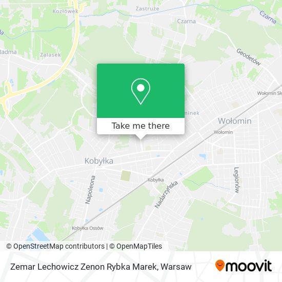 Zemar Lechowicz Zenon Rybka Marek map