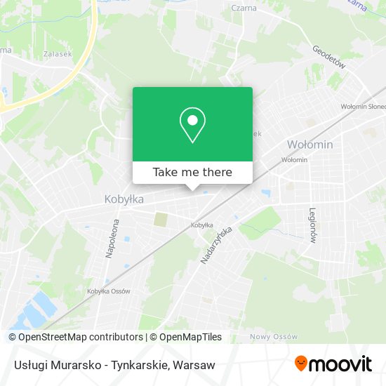 Usługi Murarsko - Tynkarskie map