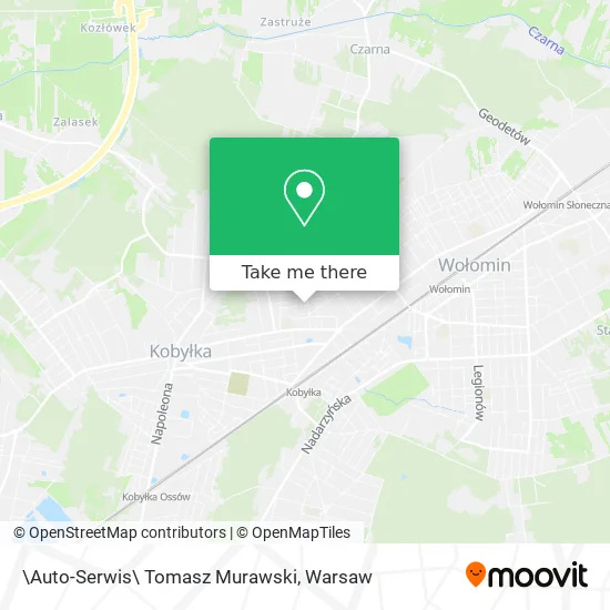 \Auto-Serwis\ Tomasz Murawski map