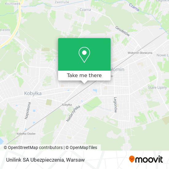 Unilink SA Ubezpieczenia map