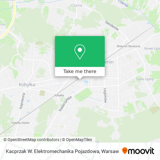 Kacprzak W. Elektromechanika Pojazdowa map