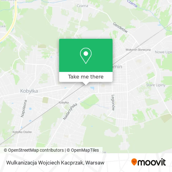 Wulkanizacja Wojciech Kacprzak map