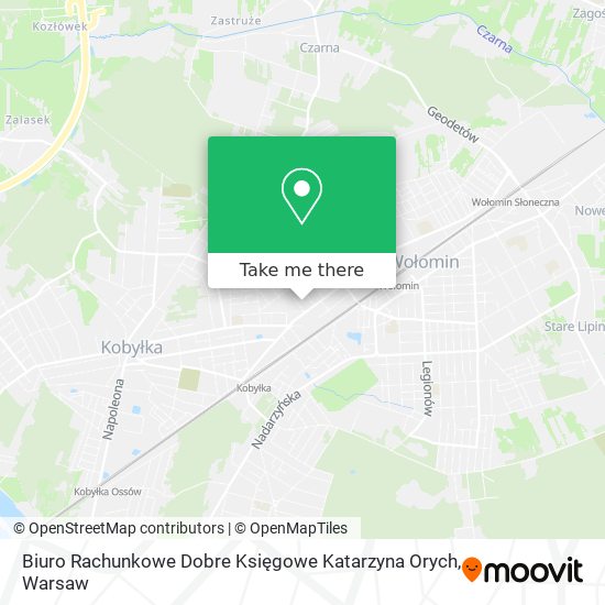 Biuro Rachunkowe Dobre Księgowe Katarzyna Orych map