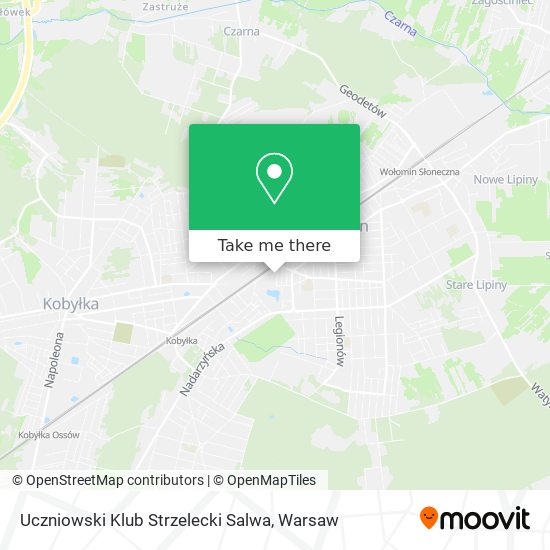 Uczniowski Klub Strzelecki Salwa map