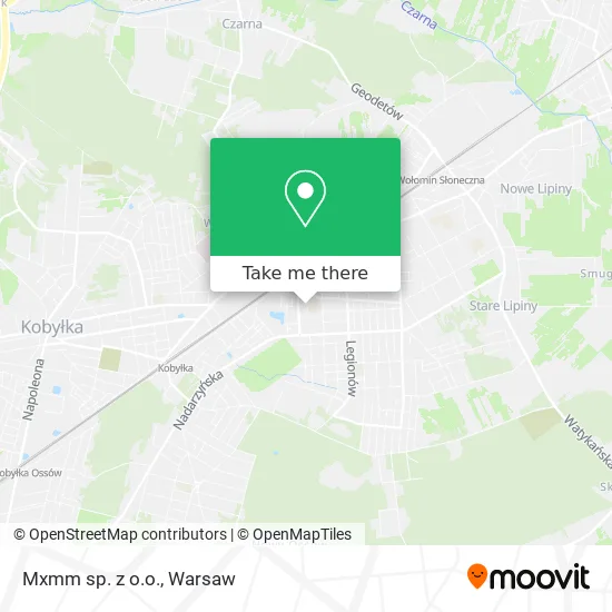 Mxmm sp. z o.o. map