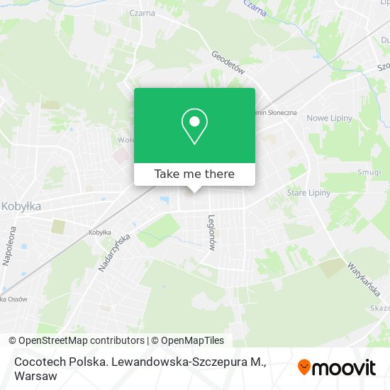 Cocotech Polska. Lewandowska-Szczepura M. map