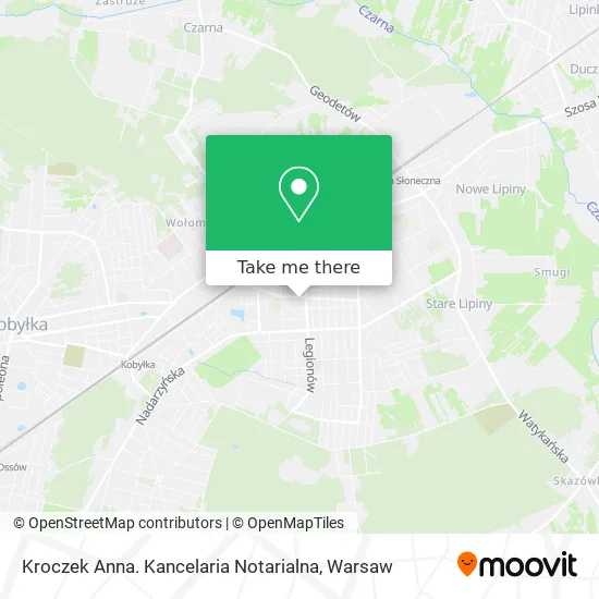 Kroczek Anna. Kancelaria Notarialna map