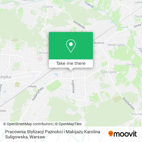 Pracownia Stylizacji Paznokci i Makijażu Karolina Suligowska map