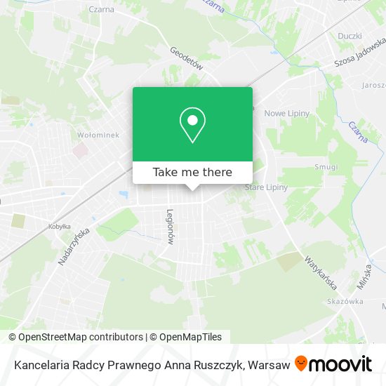 Kancelaria Radcy Prawnego Anna Ruszczyk map