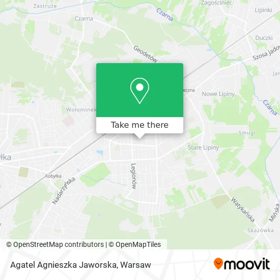 Agatel Agnieszka Jaworska map