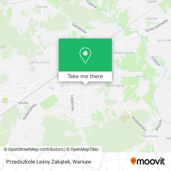 Przedszkole Leśny Zakątek map