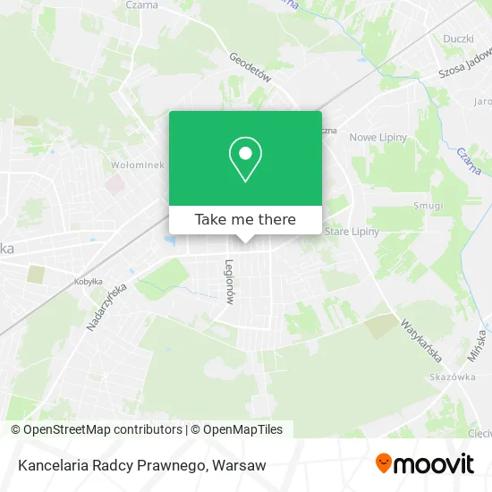 Карта Kancelaria Radcy Prawnego