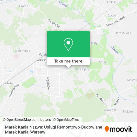 Marek Kania Nazwa: Usługi Remontowo-Budowlane Marek Kania map