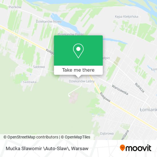 Mućka Sławomir \Auto-Slaw\ map