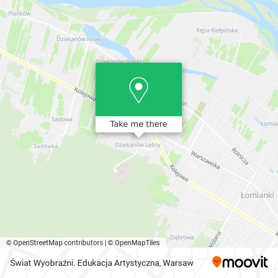 Świat Wyobraźni. Edukacja Artystyczna map