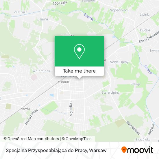 Specjalna Przysposabiająca do Pracy map