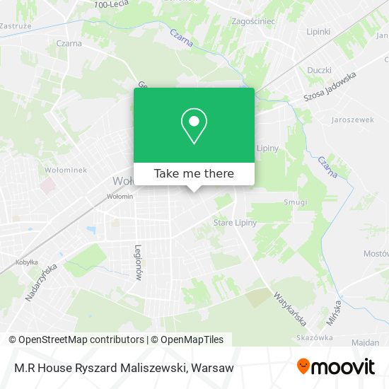 M.R House Ryszard Maliszewski map