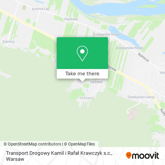 Transport Drogowy Kamil i Rafał Krawczyk s.c. map