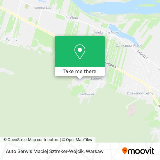 Auto Serwis Maciej Sztreker-Wójcik map