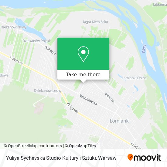 Yuliya Sychevska Studio Kultury i Sztuki map