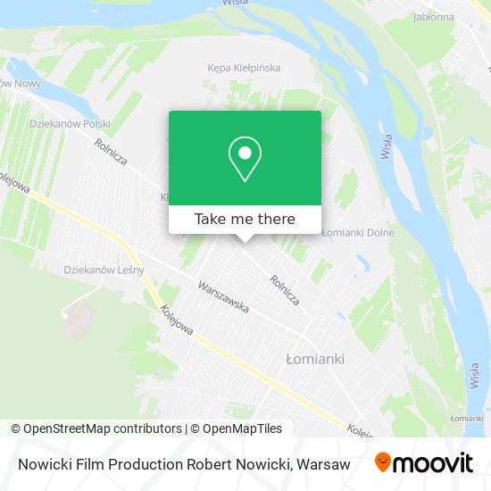 Nowicki Film Production Robert Nowicki map