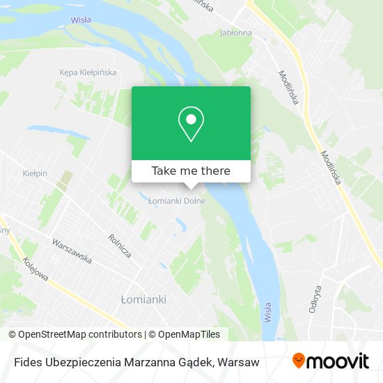 Fides Ubezpieczenia Marzanna Gądek map