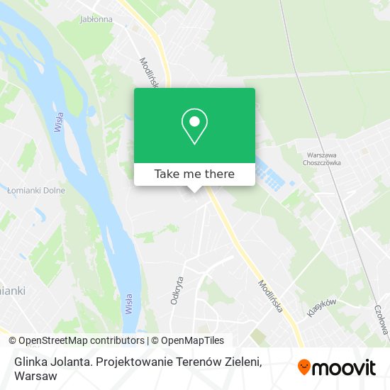 Glinka Jolanta. Projektowanie Terenów Zieleni map