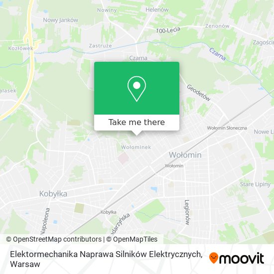 Карта Elektormechanika Naprawa Silników Elektrycznych