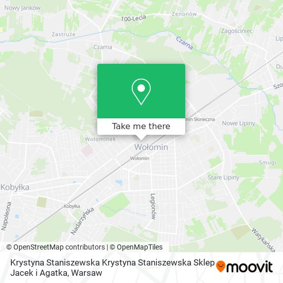 Krystyna Staniszewska Krystyna Staniszewska Sklep Jacek i Agatka map