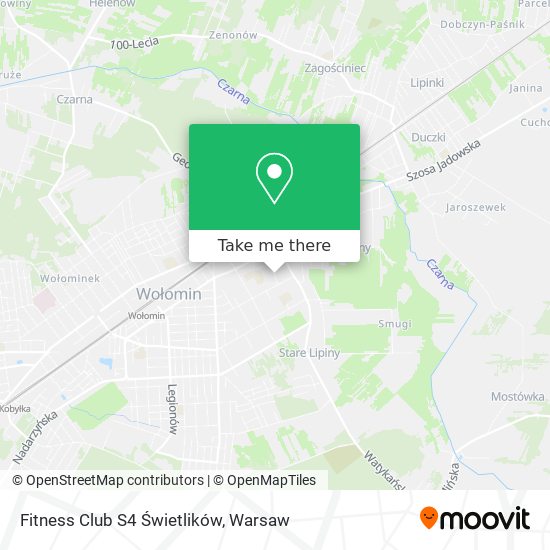 Карта Fitness Club S4 Świetlików