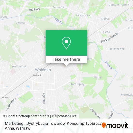 Карта Marketing i Dystrybucja Towarów Konsump Tyburczy Anna