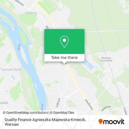 Quality Finance Agnieszka Majewska-Kmiecik map