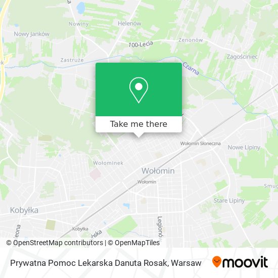 Prywatna Pomoc Lekarska Danuta Rosak map