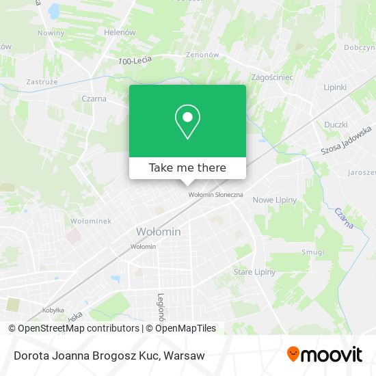 Dorota Joanna Brogosz Kuc map