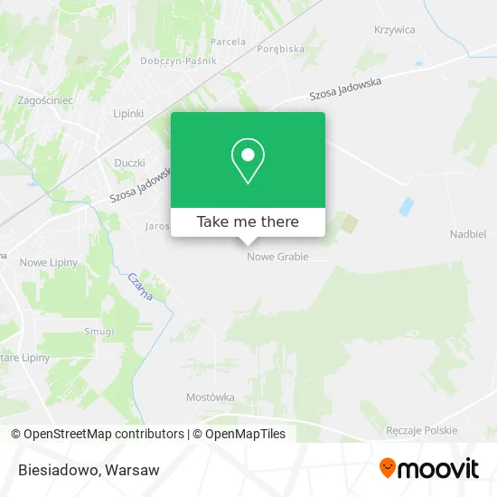 Biesiadowo map